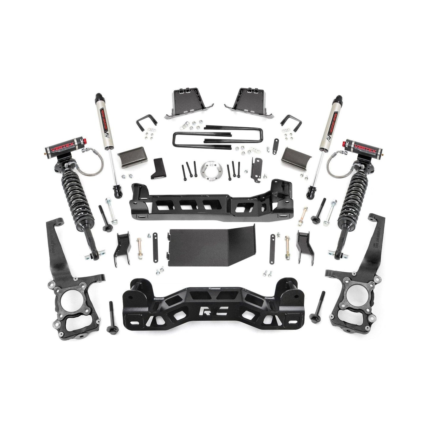 Rough Country Vertex Coilovers w/V2 Rear Shocks 6 Inch Lift Kit I 57657