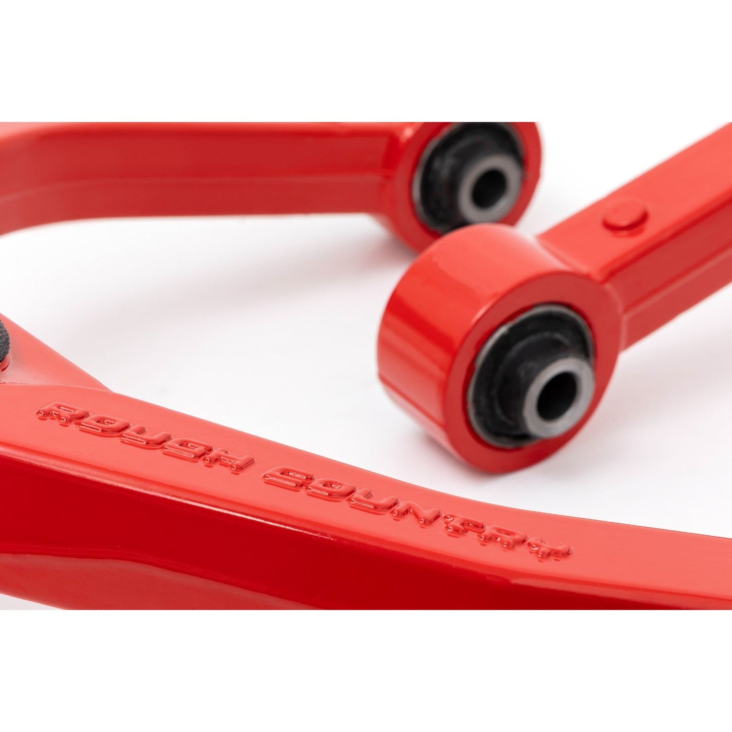 ROUGH COUNTRY Red Forged Upper Control Arms | OE Upgrade | Nissan Titan 2WD/4WD (2004-2024) | 82008RED