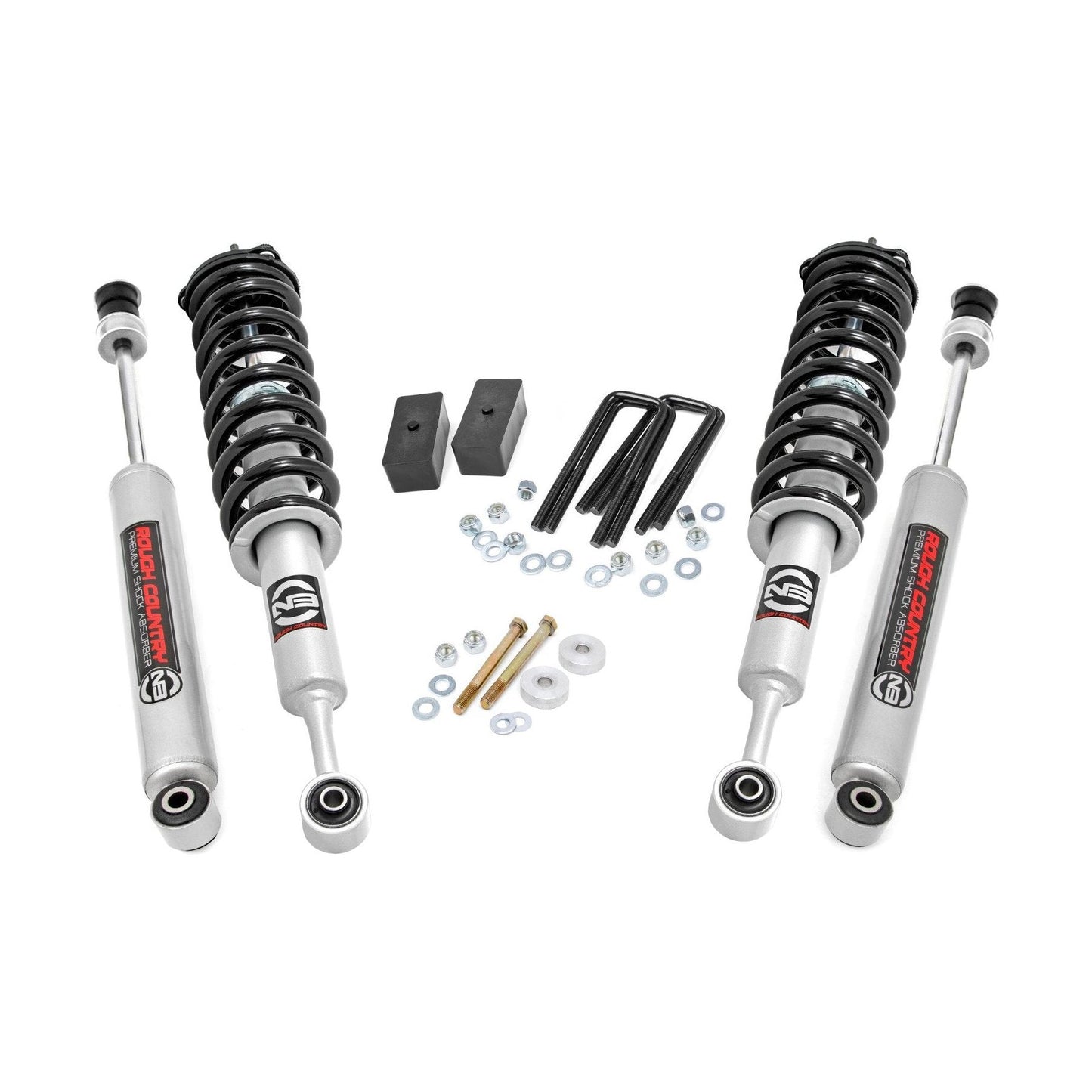 Rough Country N3 Struts w/N3 Rear Shocks 3 Inch Lift Kit I 74531