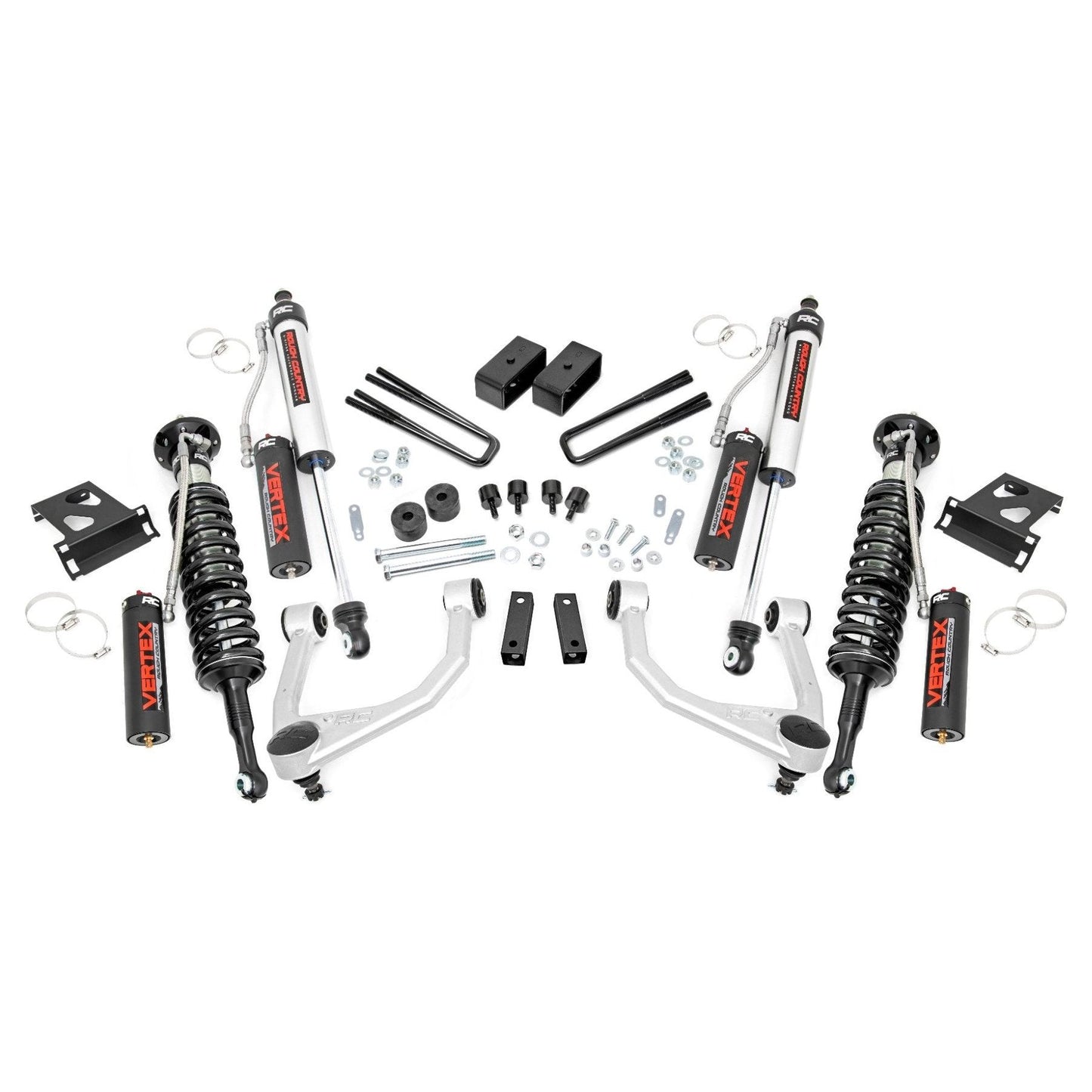 Rough Country Vertex Adjustable Shocks 3.5 Inch Lift Kit I 76850
