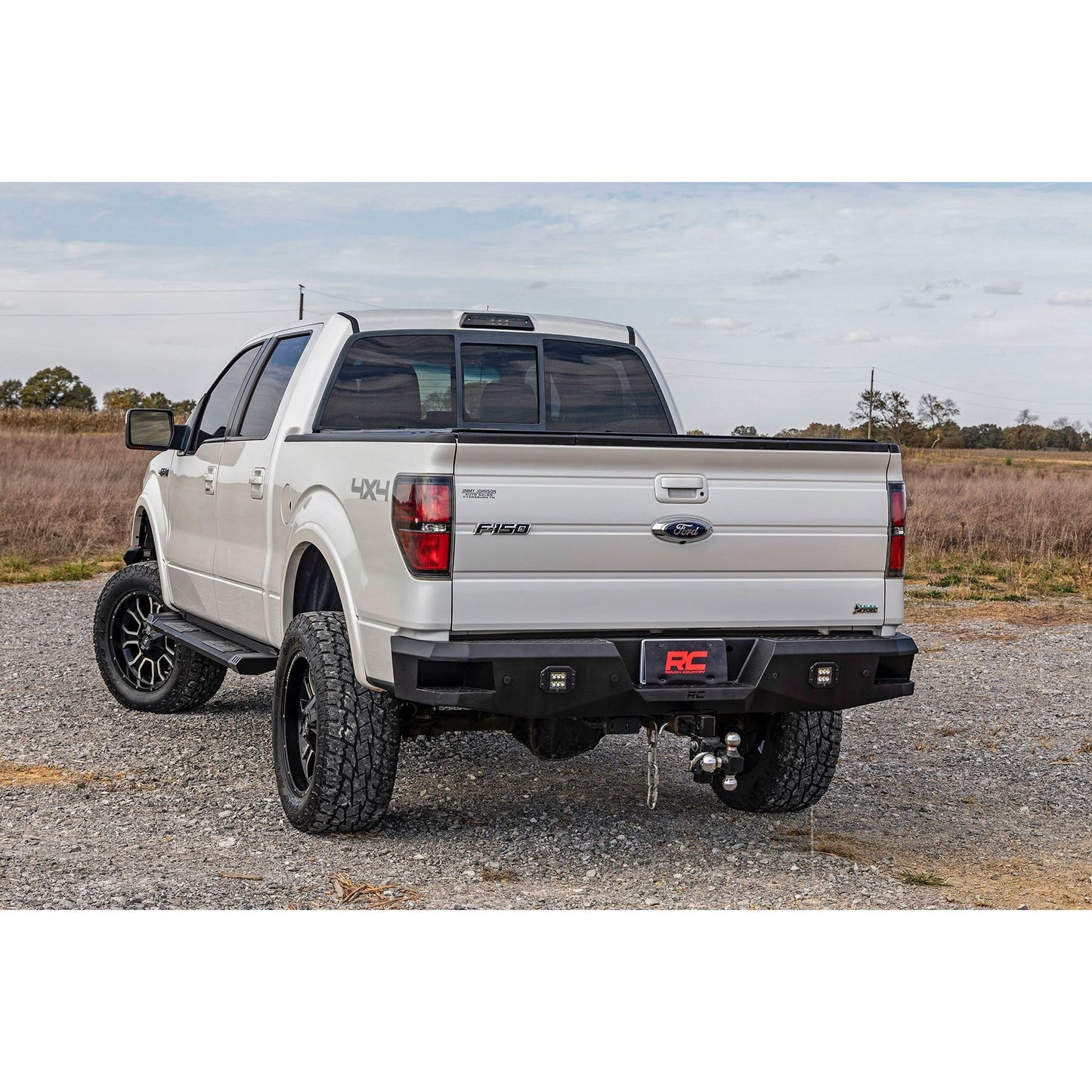 ROUGH COUNTRY HD2 Aluminum Running Boards | Super Crew Cab | Ford F-150 2WD/4WD (2009-2014) | SRB091491A