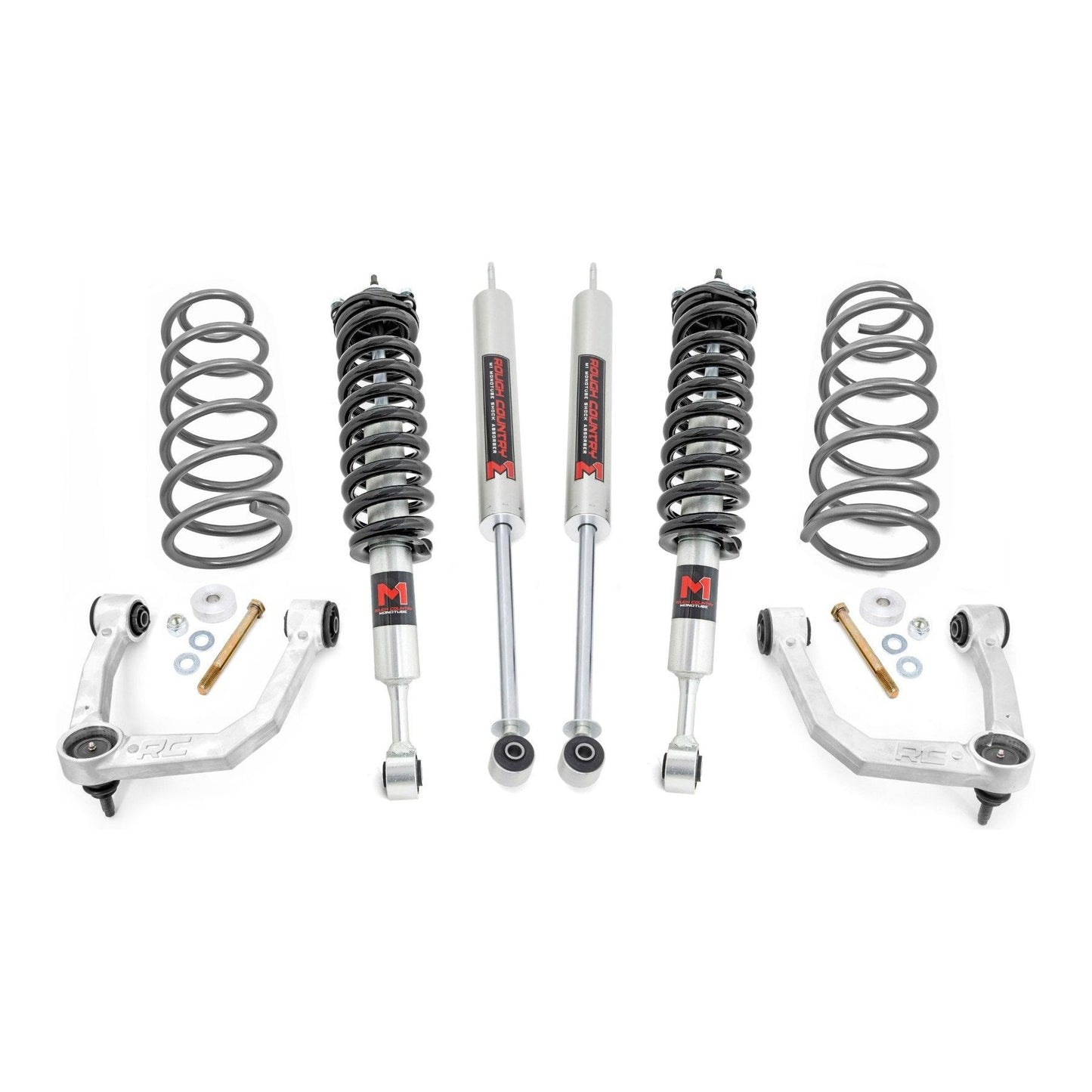Rough Country M1 Struts w/M1 Rear Shocks 3 Inch Lift Kit I 76642