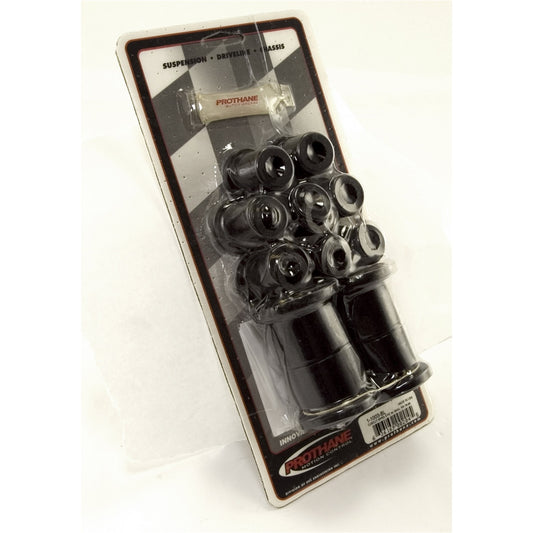 RUGGED RIDGE | 1-1003BL | Rear Leaf Spring Bushing Kit, Black, 76-86 Jeep Cj Models