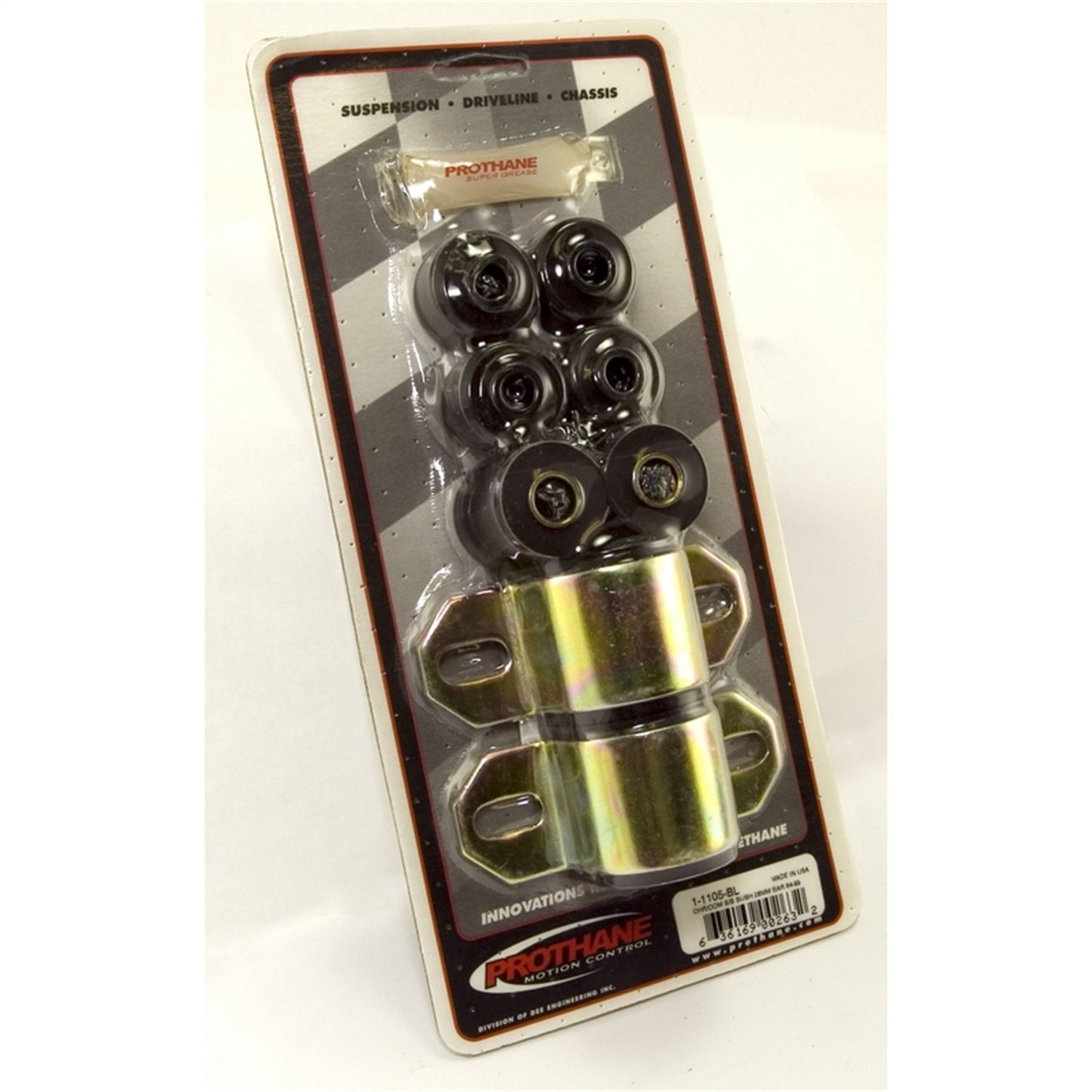RUGGED RIDGE | 1-1105BL | Front Swaybar Bushing Kit, Black, 28Mm, 84-01 Jeep Cherokee (Xj)