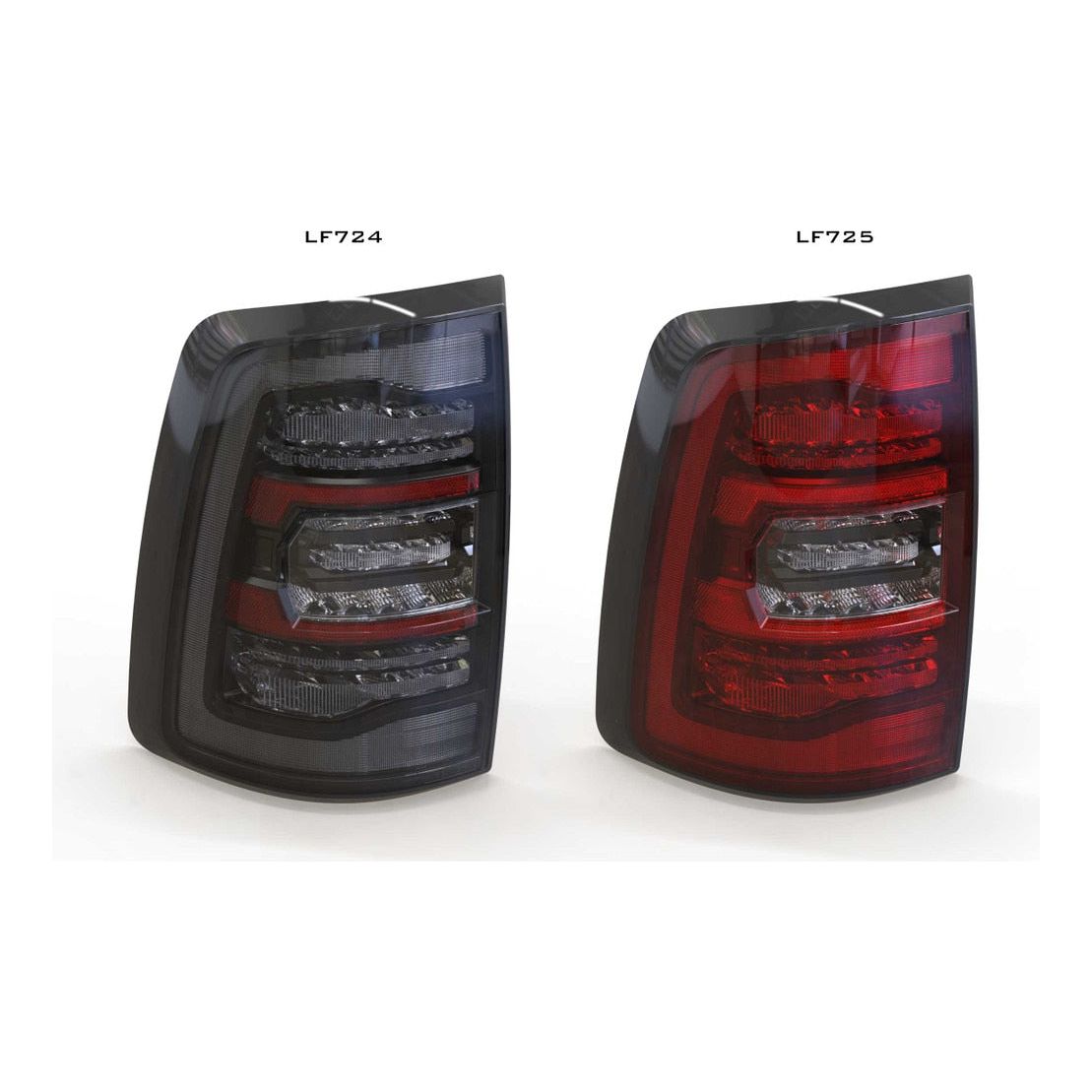 MORIMOTO | Dodge Ram 1500 (09-18) XB LED Tail Lights (Smoked) | LF724