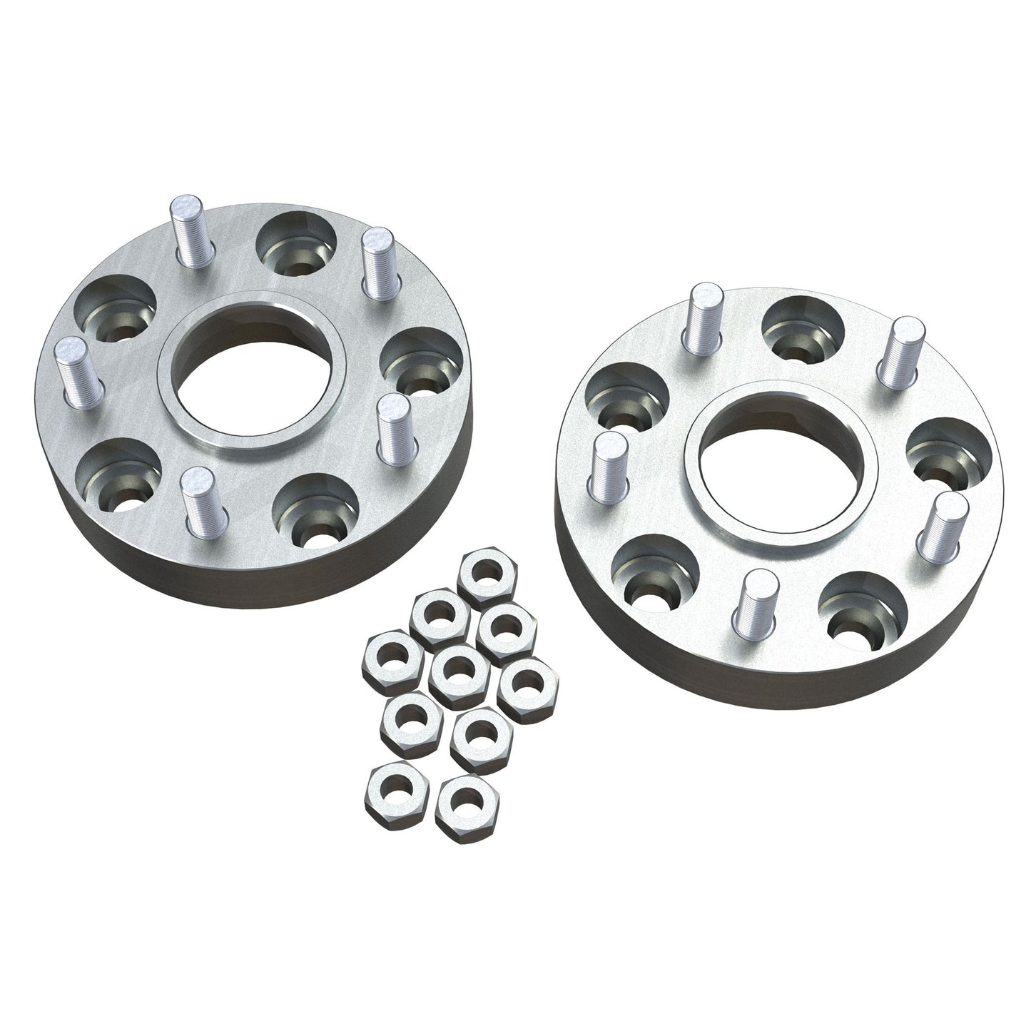 TeraFlex | 07-18 Wrangler JK 1.25 Inch Wheel Offset Adapter Pair 5x5 Inch to 5x5 Inch TeraFlex | 1055000