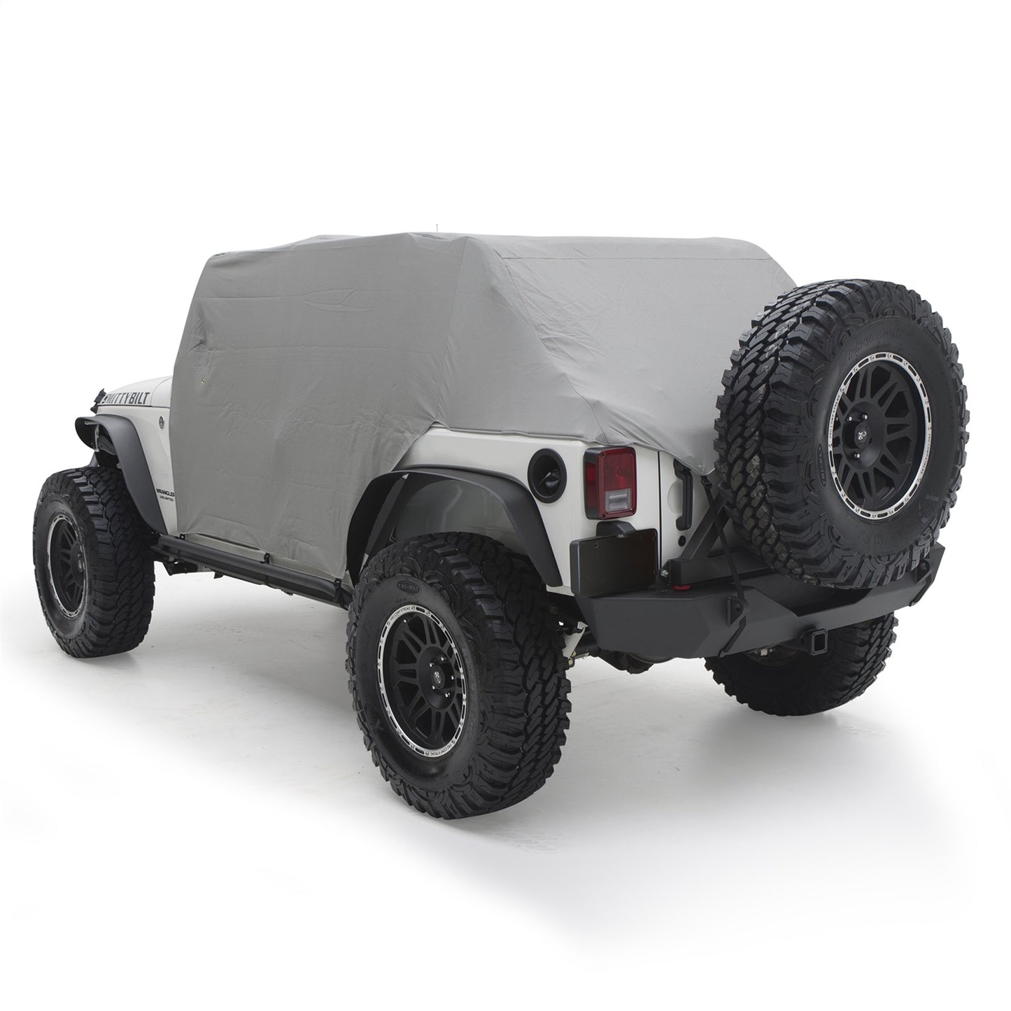 Smittybilt Cab Cover Water Resistant w/Door Flaps Gray I 1069