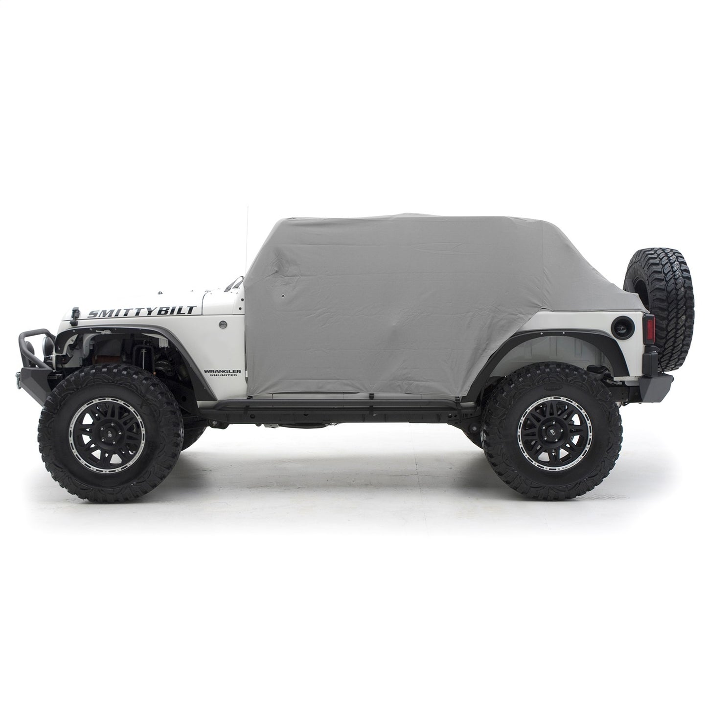Smittybilt Cab Cover Water Resistant w/Door Flaps Gray I 1069