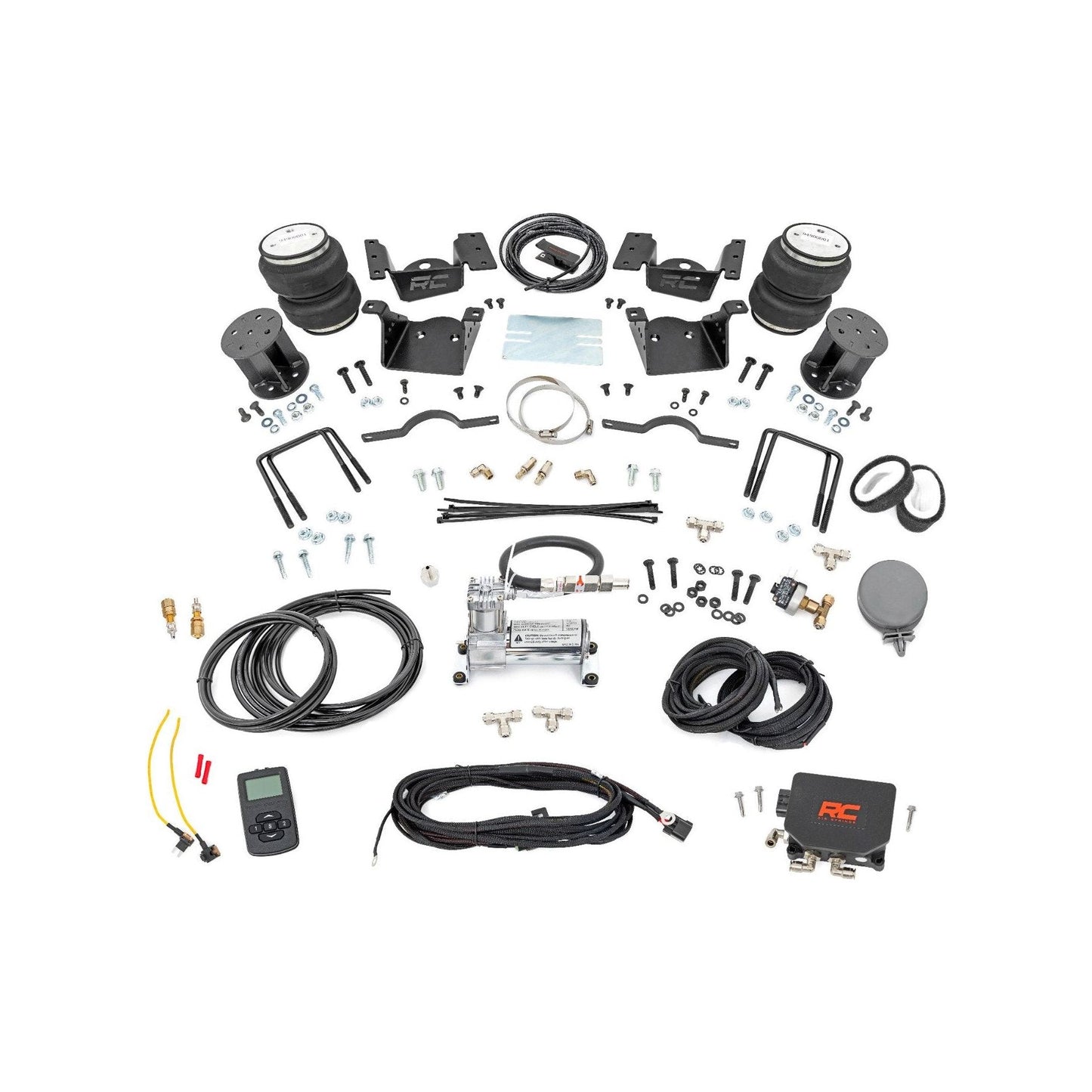 Rough Country with Onboard Air Compressor & Wireless Remote Air Spring Kit I 100074WC