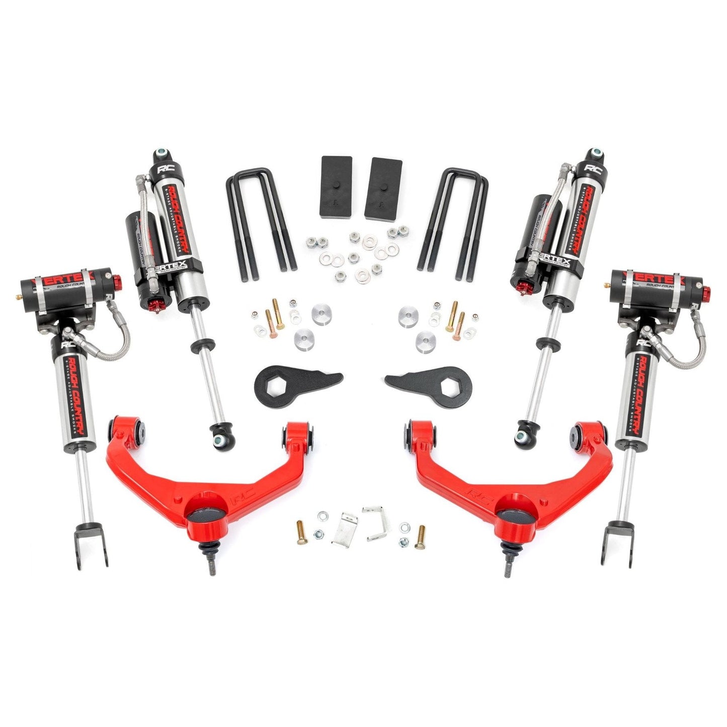 Rough Country Vertex Reservoir 3.5 Inch Lift Kit I 95950RED
