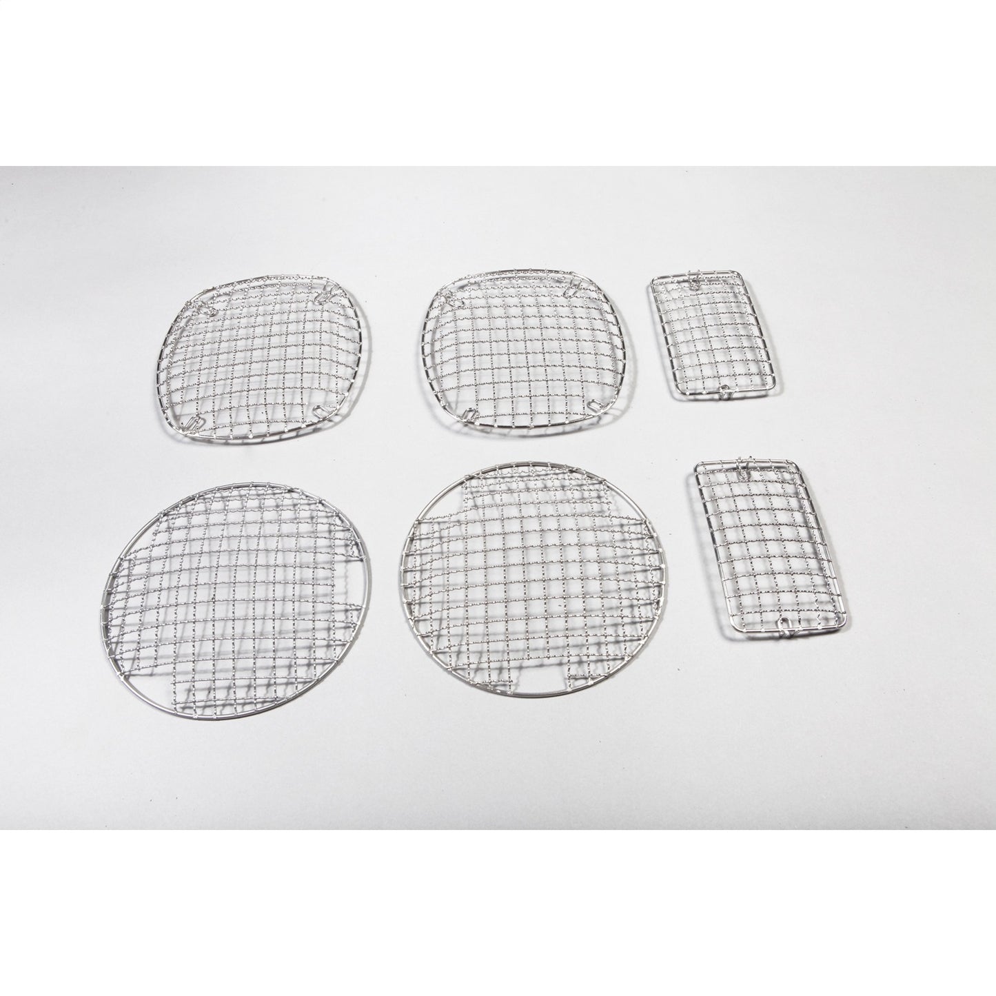 RUGGED RIDGE | 11102.03 | Stone Guard Set, 6-Piece, Satin Over Ss , 97-06 Wrangler