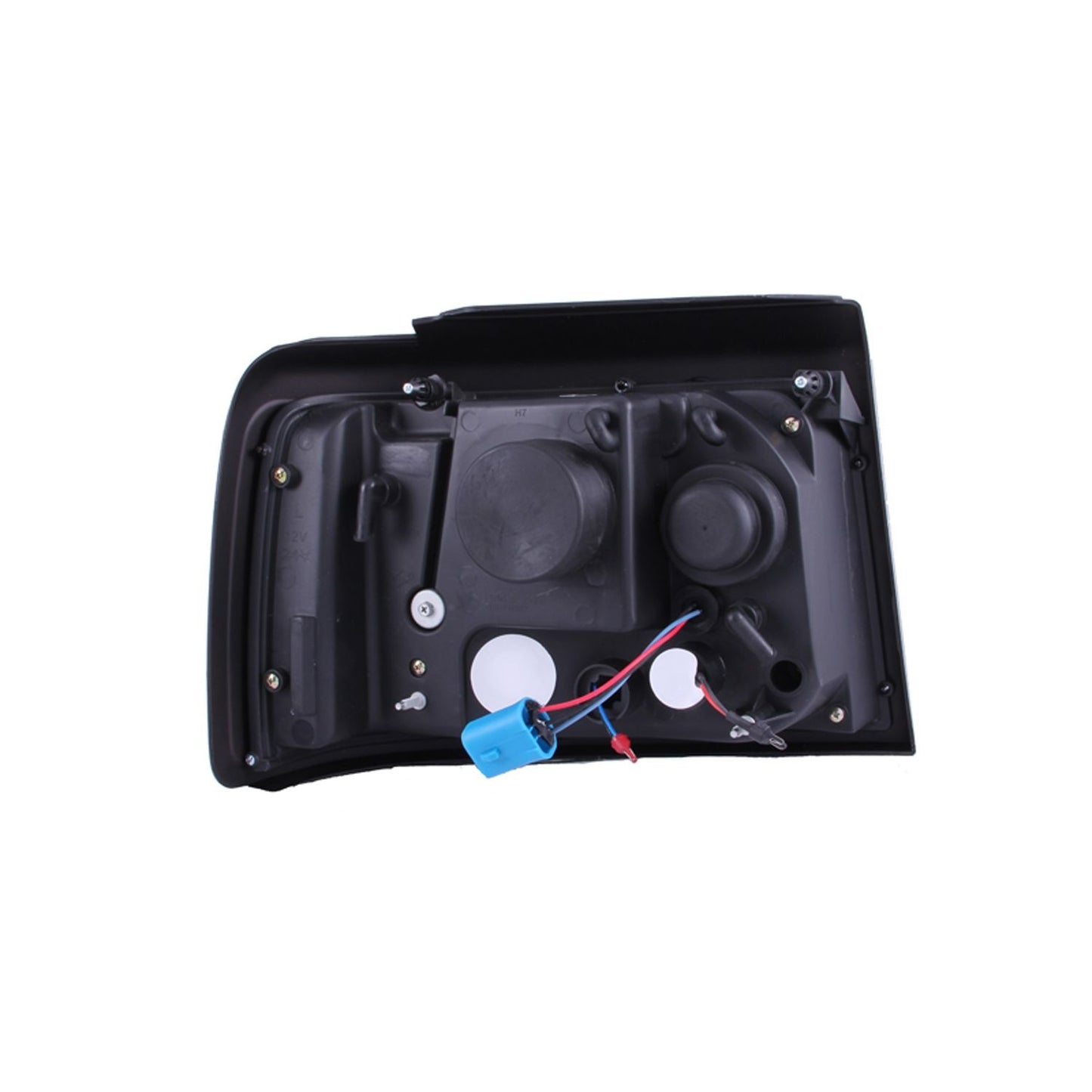 Anzo USA | Projector Headlight Set w/Halo Clear Lens Black Housing w/LED Bar/Parking/Projector/Halo Pair | Fits F-150 | 111184