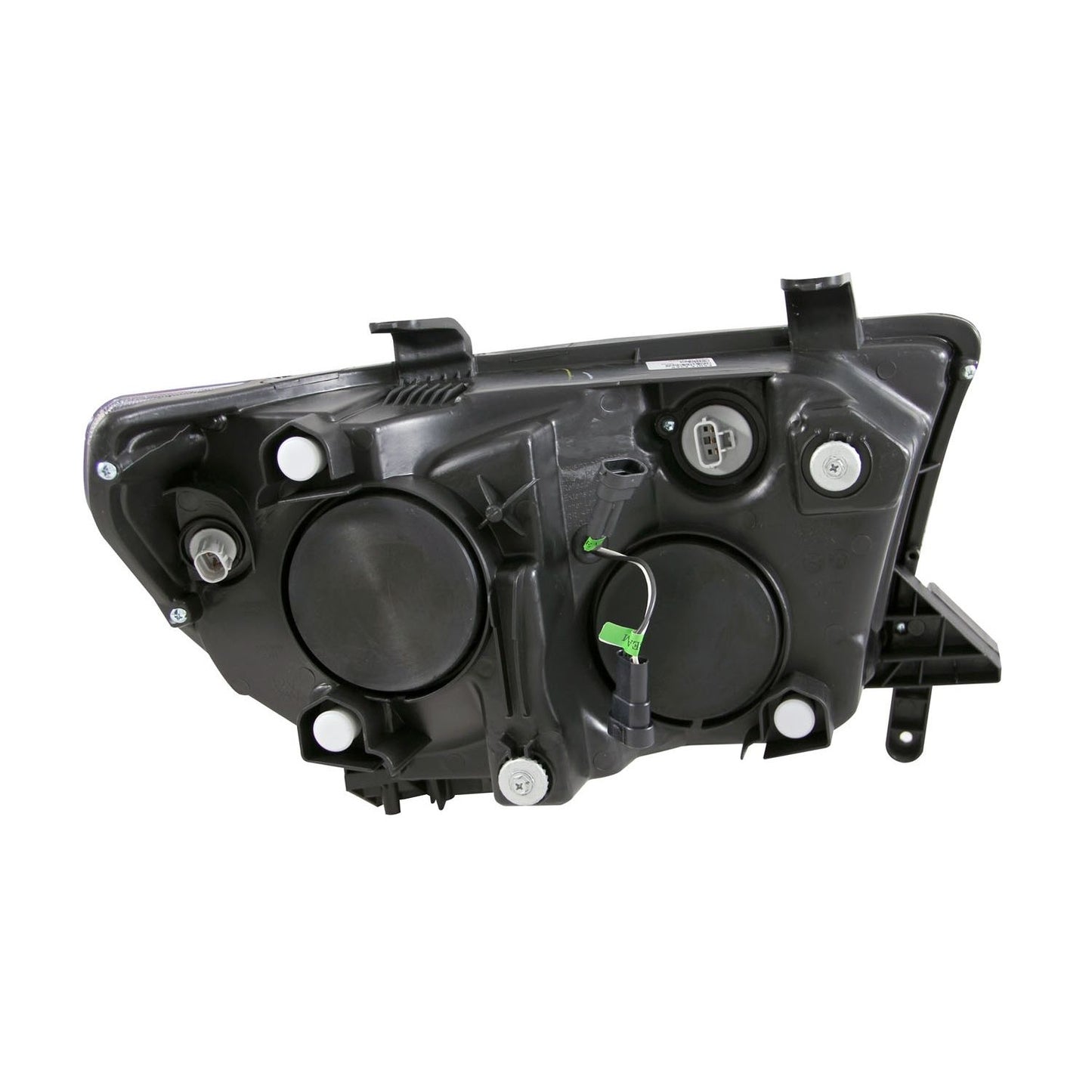 Anzo USA | Projector Headlight Set Clear Lens Black Housing w/U-Bar Pair | Fits Tundra | 111294