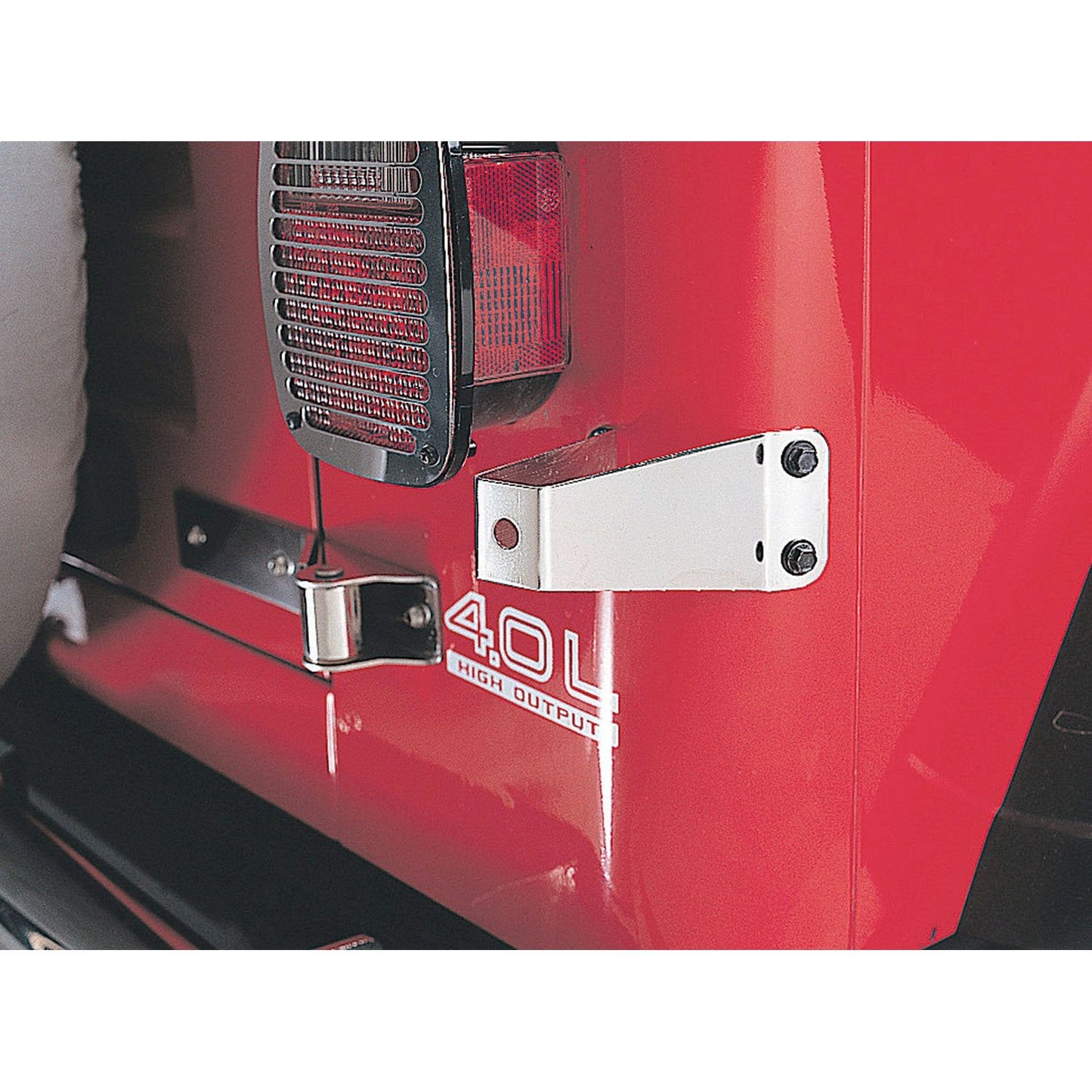 RUGGED RIDGE | 11140.01 | Tire Stop, Stainless, 76-95 Cj/Wrangler