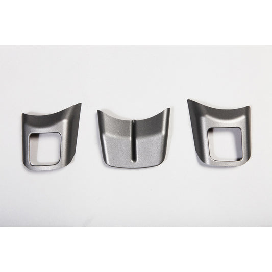 RUGGED RIDGE | 11157.12 | Steering Wheel Trim,Charcoal,11-16 Jeep Wrangler