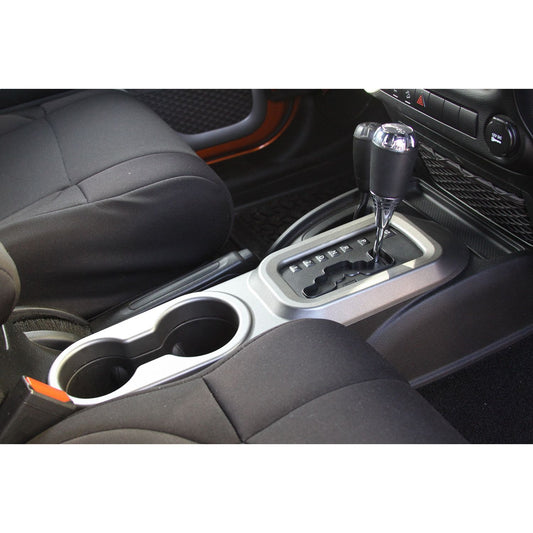 RUGGED RIDGE | 11157.13 | Center Cup Console,Charcoal,Automatic,11-16 Jeep Wrangler