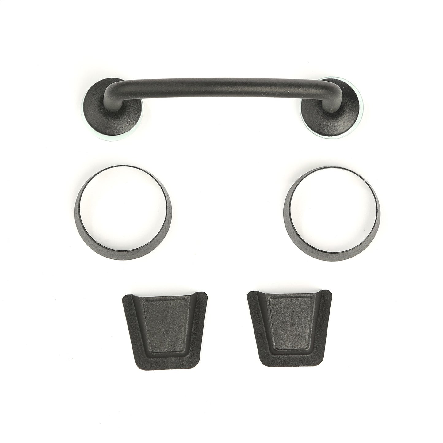 RUGGED RIDGE | 11201.06 | 13-15 Jeep Wrangler Windshield Tie Down Kit Black
