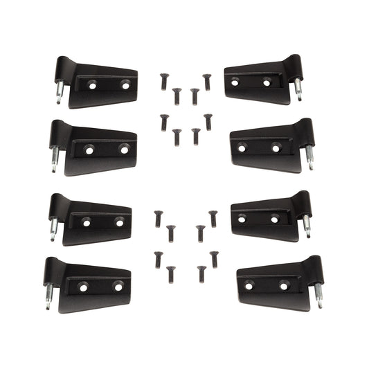 RUGGED RIDGE | 11202.32 | Door Hinge Kit, 8 Piece; 07-18 Jeep Wrangler Unlimited Jku, 4 Door