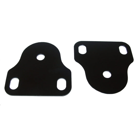 RUGGED RIDGE | 11208.01 | Interior Windshield Brackets, Black, 76-86 Cj