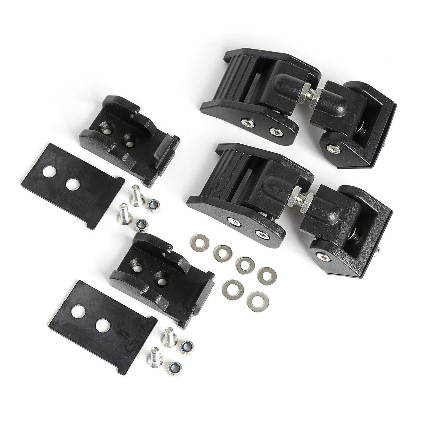 RUGGED RIDGE | 11210.21 | Hood Catch, Black; 2018-19 Wrangler Jl / Gladiator Jt
