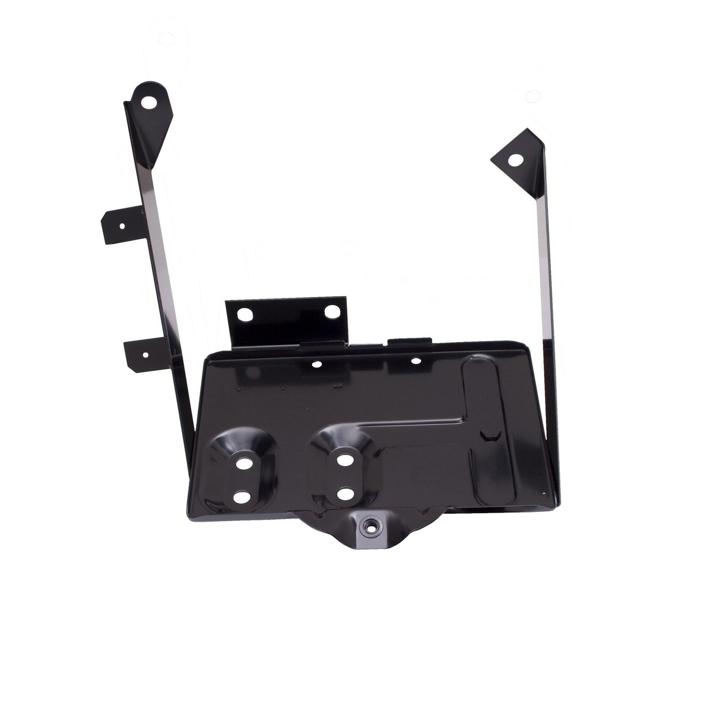 RUGGED RIDGE | 11214.01 | Battery Tray Kit, Black, 76-86 Cj