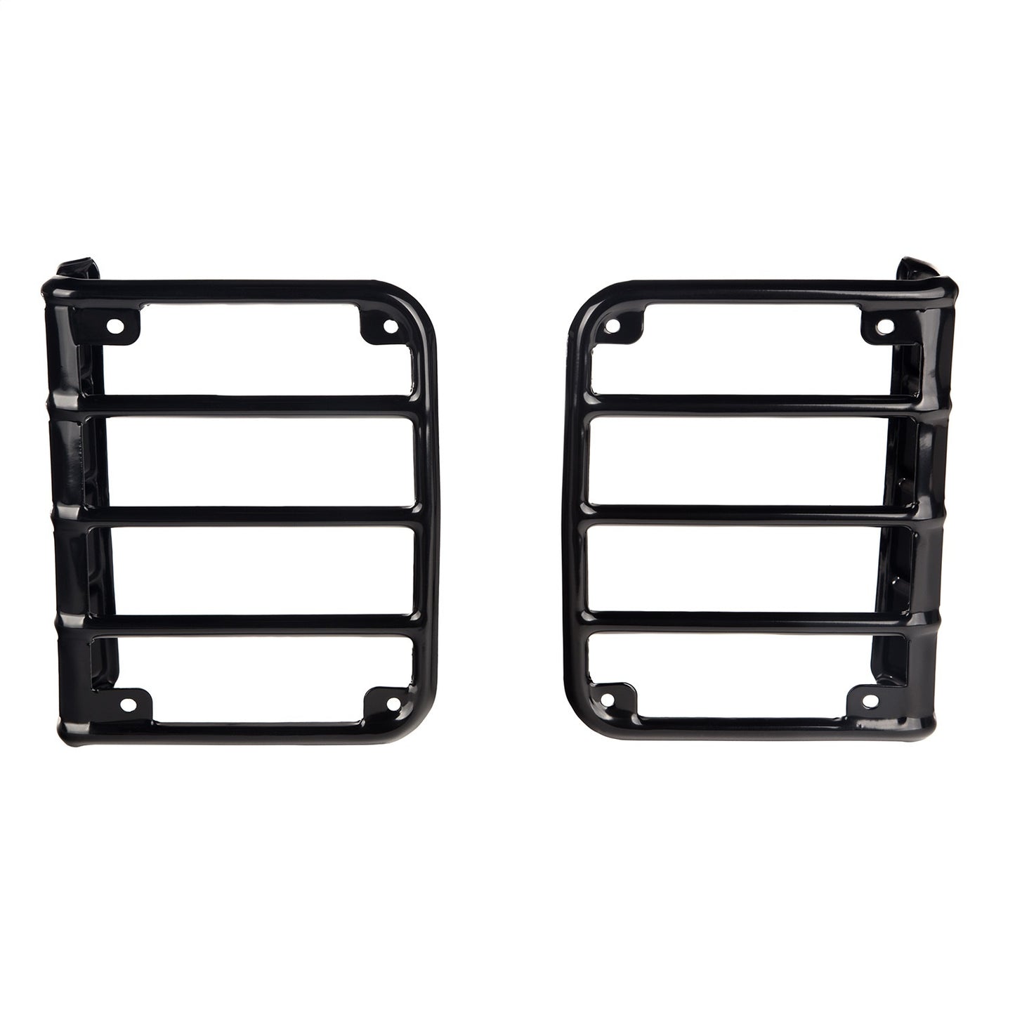 RUGGED RIDGE | 11226.02 | Euro Guard Pair Tail Light Black Jk Wrangler Oe Style 07-18