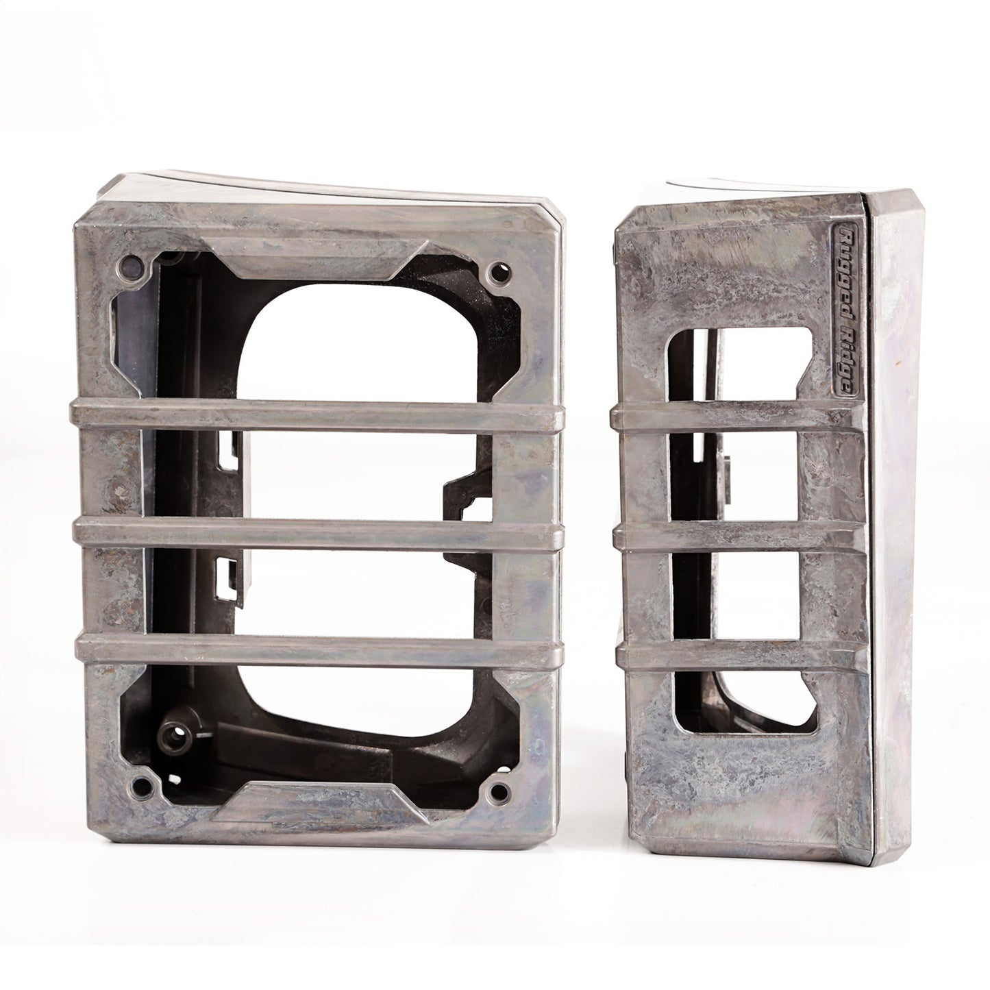 RUGGED RIDGE | 11226.07 | Elite Tail Light Guards, Raw; 07-17 Wrangler Jk