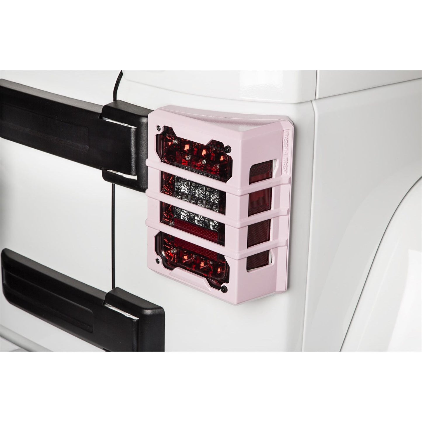 RUGGED RIDGE | 11226.07 | Elite Tail Light Guards, Raw; 07-17 Wrangler Jk