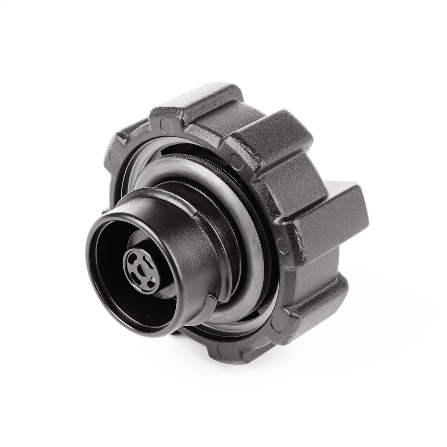 RUGGED RIDGE | 11229.1 | Elite Aluminum Fuel Cap, Black, 07-18 Jeep Wrangler Jk