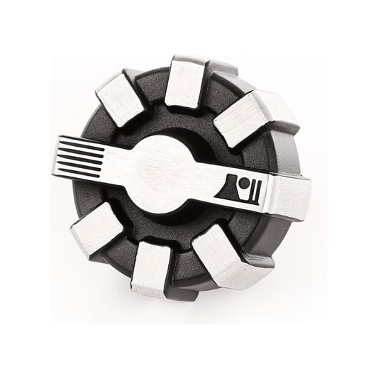 RUGGED RIDGE | 11229.11 | Elite Aluminum Fuel Cap, Brushed, 07-18 Jeep Wrangler Jk