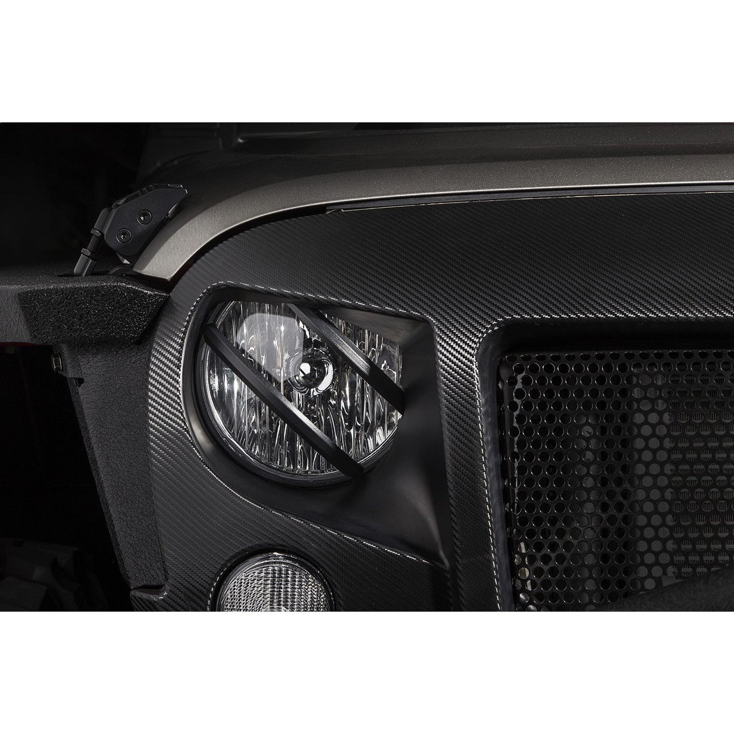 RUGGED RIDGE | 11230.13 | Elite, Pivotal Headlight Euro Guard, Blk; 07-18 Jk