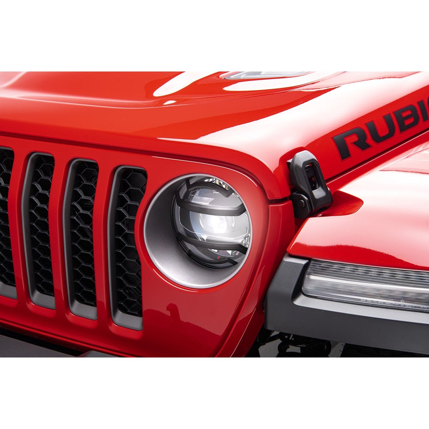 RUGGED RIDGE | 11230.21 | Elite Euro Guard Kit, Headlight, Black; 18-19 Jeep Wrangler/Gladiator