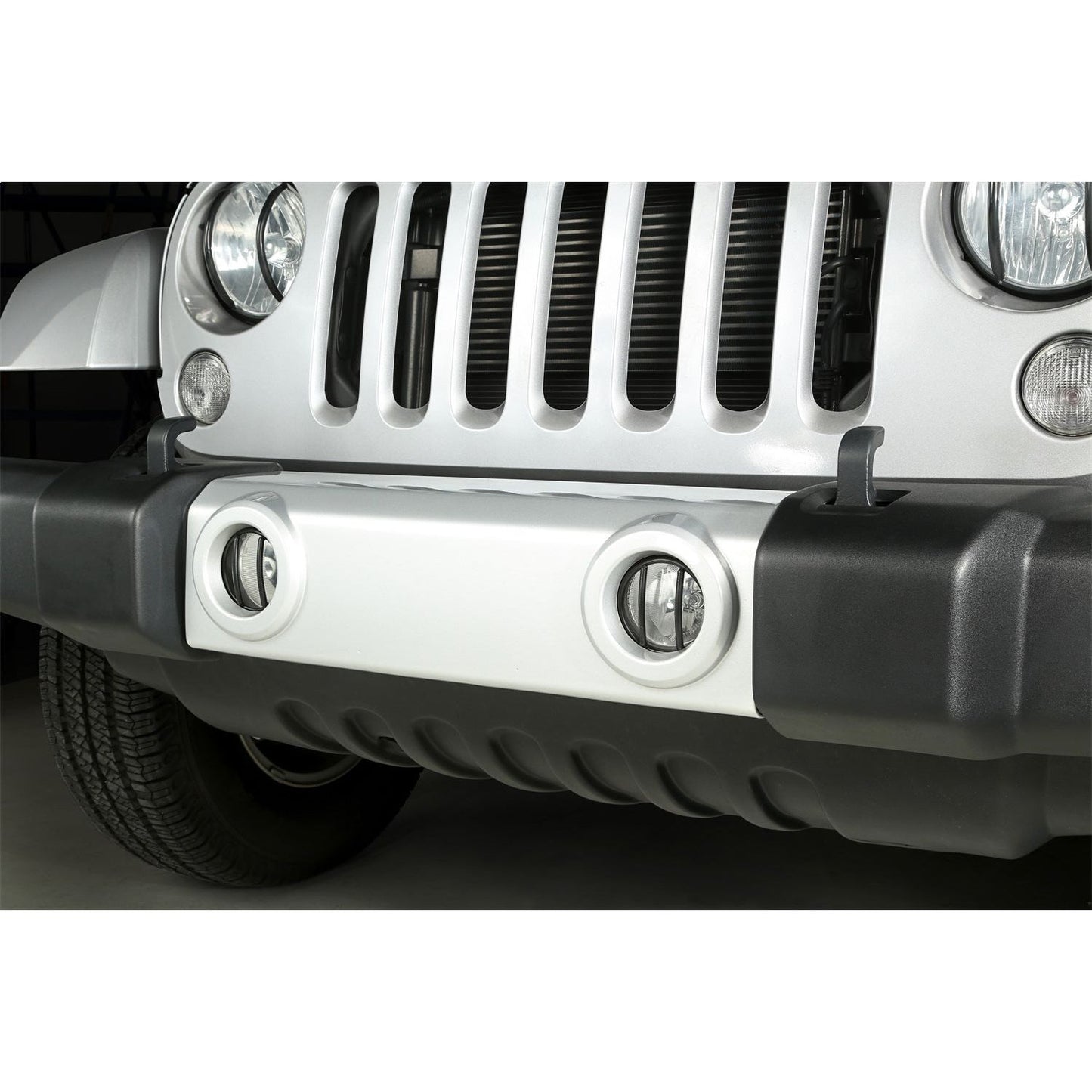 RUGGED RIDGE | 11231.13 | Fog Light Euro Guards,Black, 07-16 Jeep Wrangler