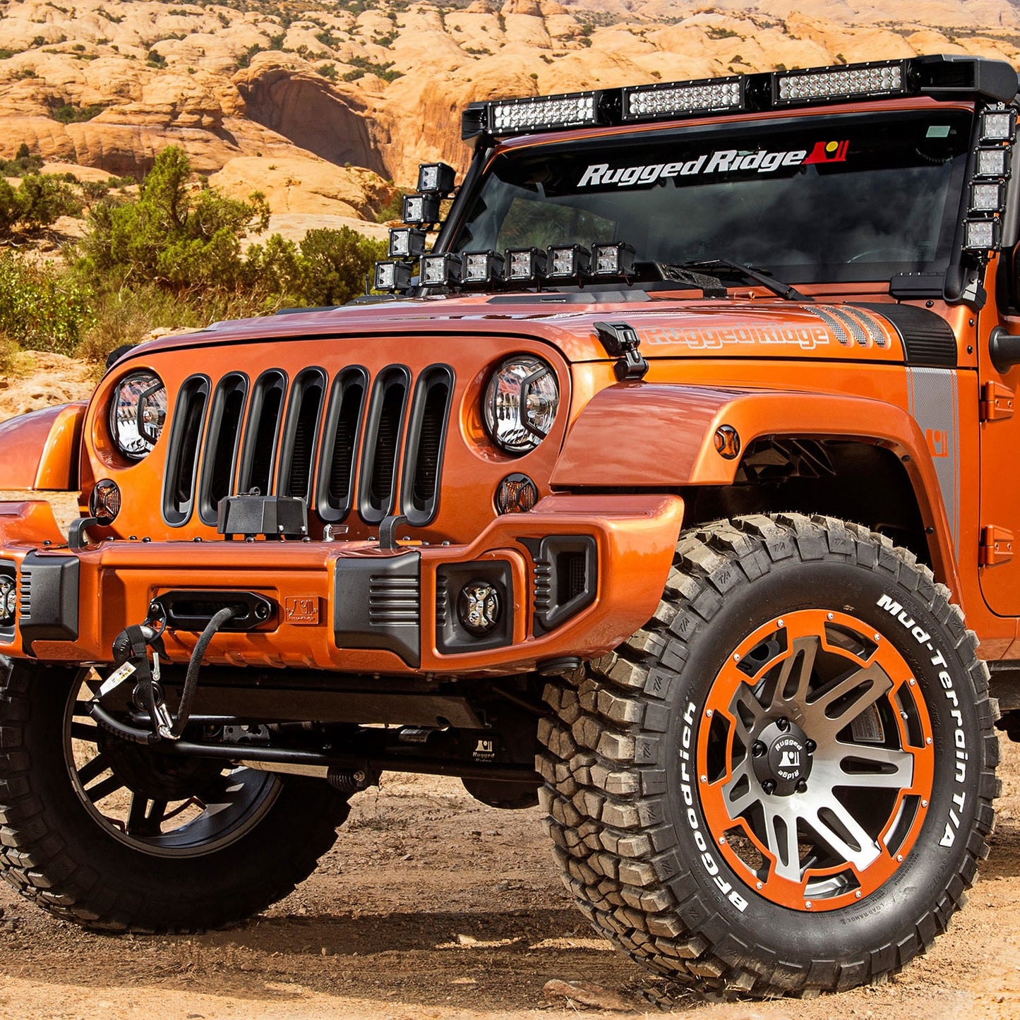 RUGGED RIDGE | 11231.26 | Elite Turn Signal Guard; 07-17 Wrangler Jk/Jku