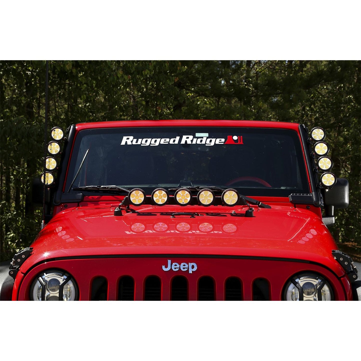 RUGGED RIDGE | 11232.52 | Elite Fast Track Mounting System, 50 Inch Bar; 07-18 Jk