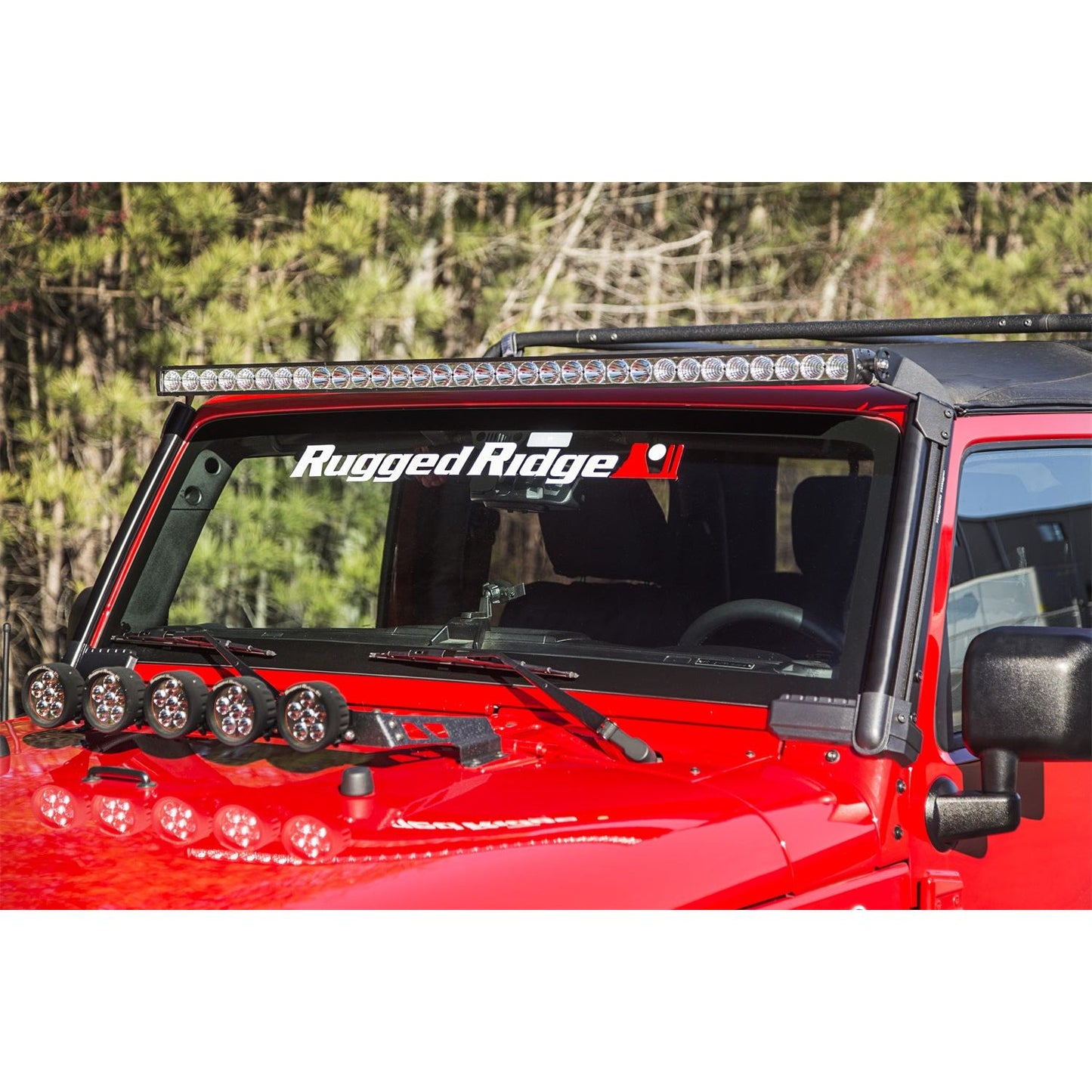 RUGGED RIDGE | 11232.52 | Elite Fast Track Mounting System, 50 Inch Bar; 07-18 Jk