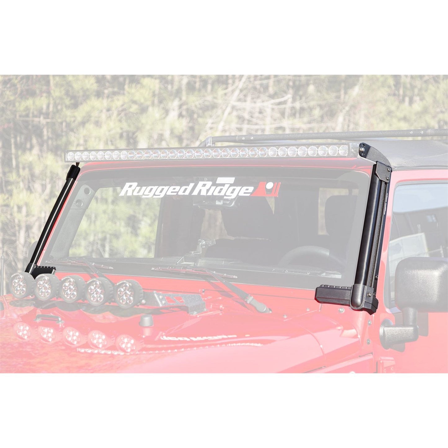 RUGGED RIDGE | 11232.52 | Elite Fast Track Mounting System, 50 Inch Bar; 07-18 Jk