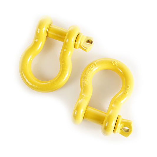 RUGGED RIDGE | 11235.14 | D-Rings, 7/8-Inch, Yellow, Pair