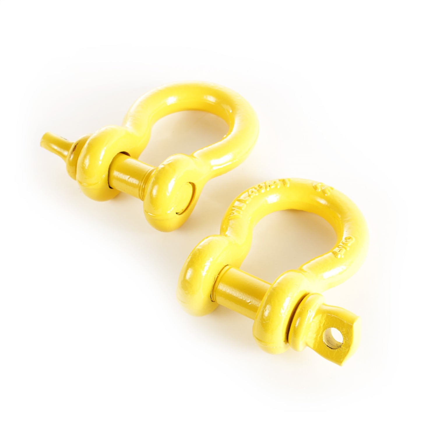RUGGED RIDGE | 11235.15 | D-Rings, 3/4-Inch, Yellow, Pair