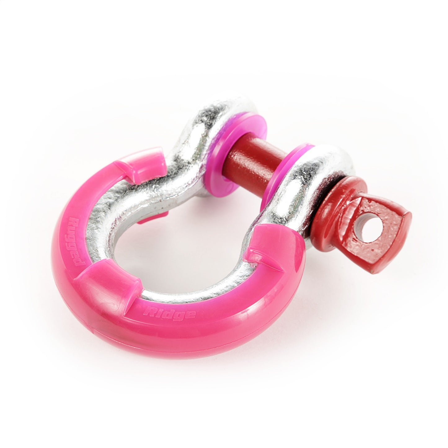 RUGGED RIDGE | 11235.34 | D-Ring Isolator Kit, Pink Pair, 3/4-Inch