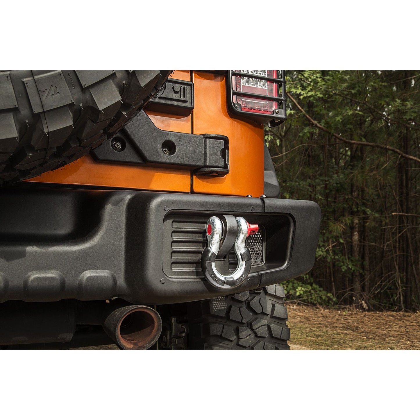 RUGGED RIDGE | 11235.4 | D-Ring Isolator Kit, Black Pair, 7/8-Inch