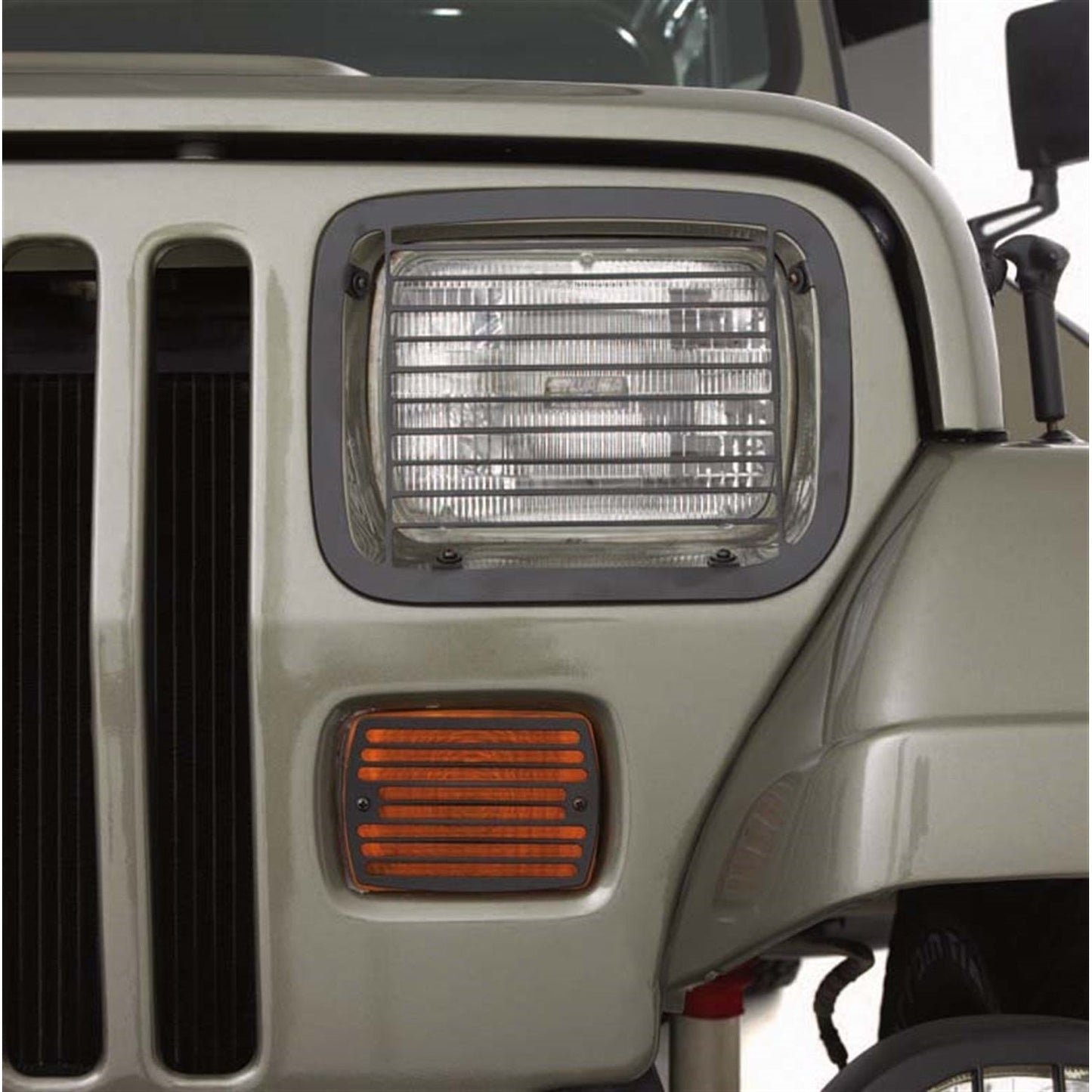 RUGGED RIDGE | 11236.2 | 87-95 Jeep Wrangler Yj Stone Guard 6Pc. Billet Set 7626