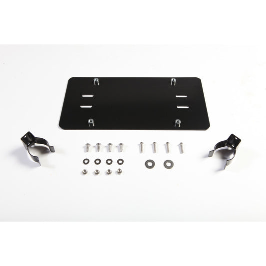 RUGGED RIDGE | 11238.05 | Roller Fairlead License Plate Mounting Bracket,Universal Application