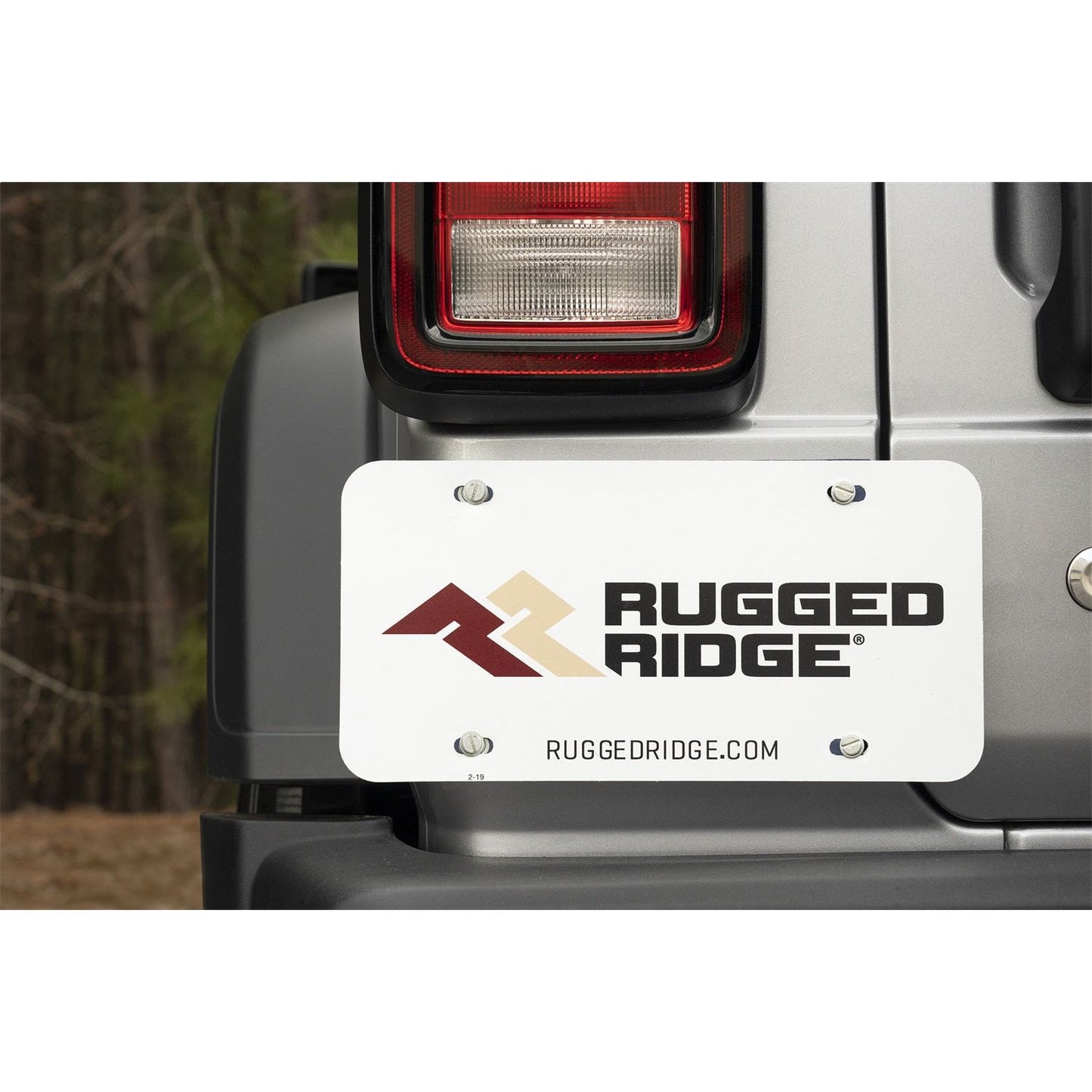 RUGGED RIDGE | 11238.08 | Magnetic License Plate Holder