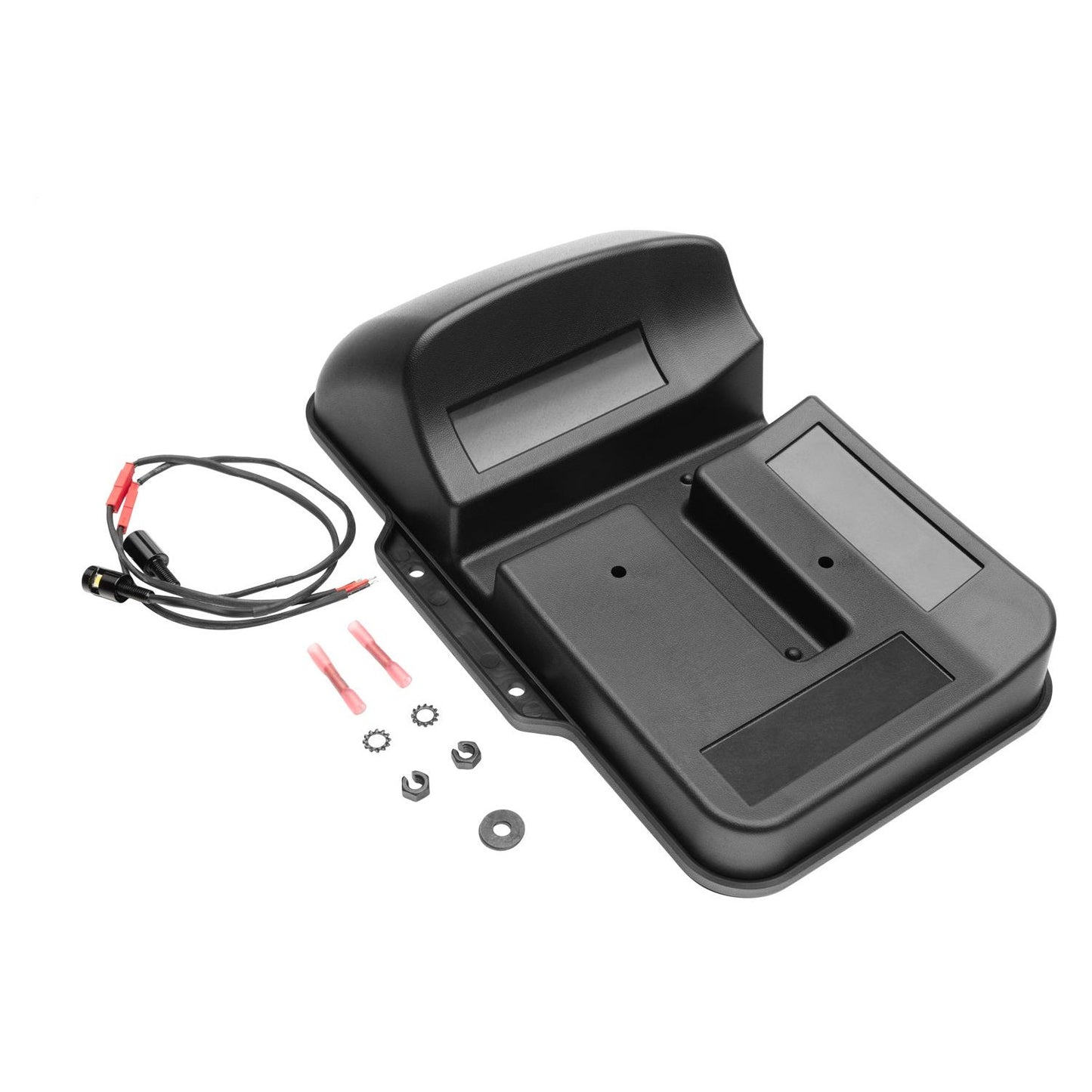 RUGGED RIDGE | 11238.16 | 18-C Wrangler(Jl) Black License Plate Relocation Rear