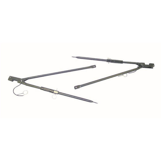 RUGGED RIDGE | 11251.02 | Ultimate Adjustable Spreader Bars, 87-95 Wrangler (Pair)