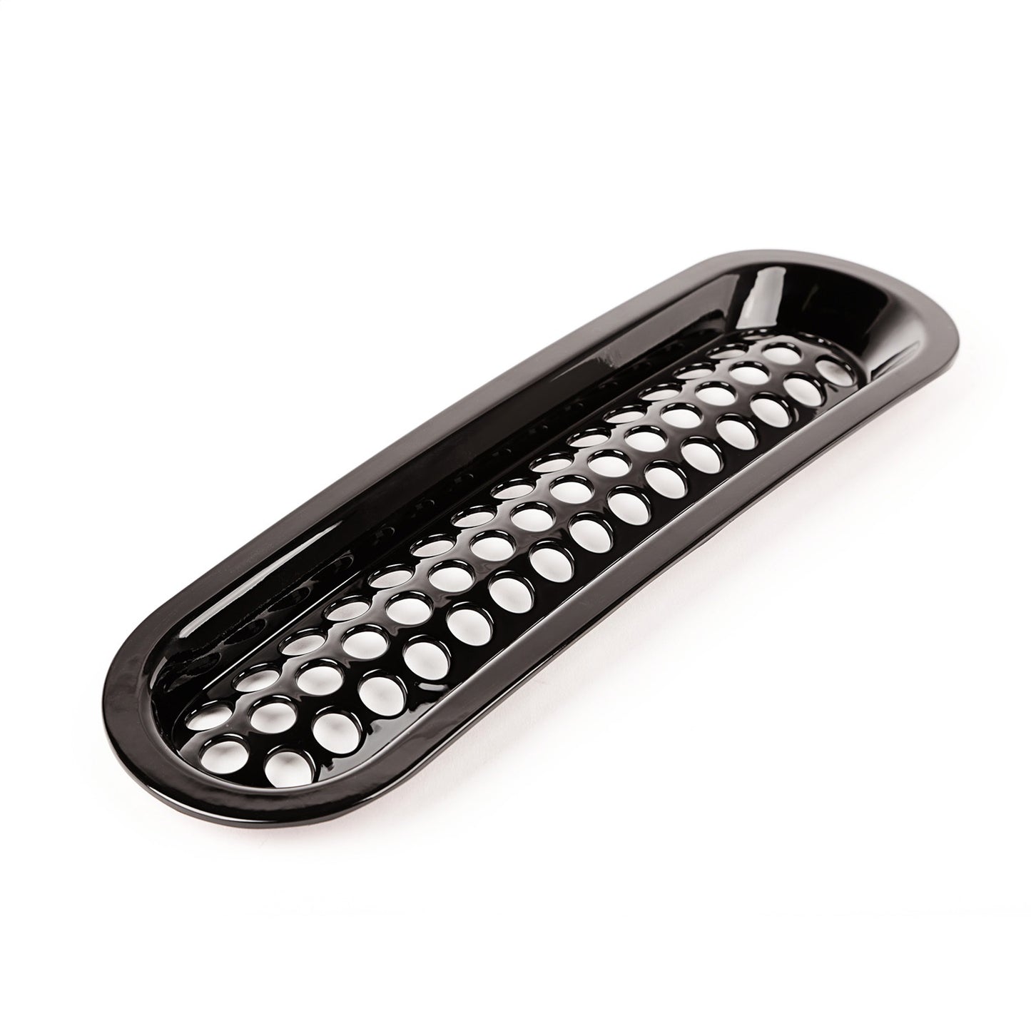 RUGGED RIDGE | 11306.31 | Grille Insert Kit, Perforated, Black; 07-18 Jeep Wrangler