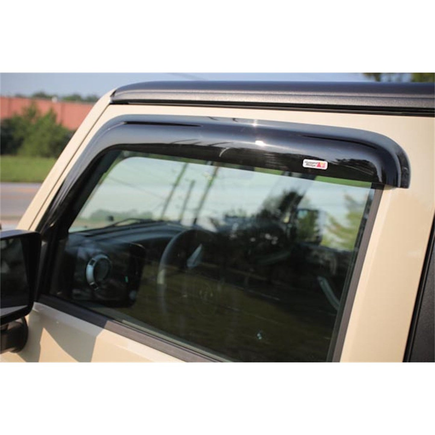 RUGGED RIDGE | 11351.11 | Window Rain Deflectors, 07-16 Jeep Wrangler(Jk)