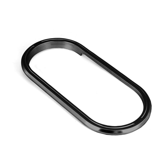 RUGGED RIDGE | 11422.11 | Billet Aluminum Shifter Bezel, Black, Automatic, 07-10 Jeep Wrangler