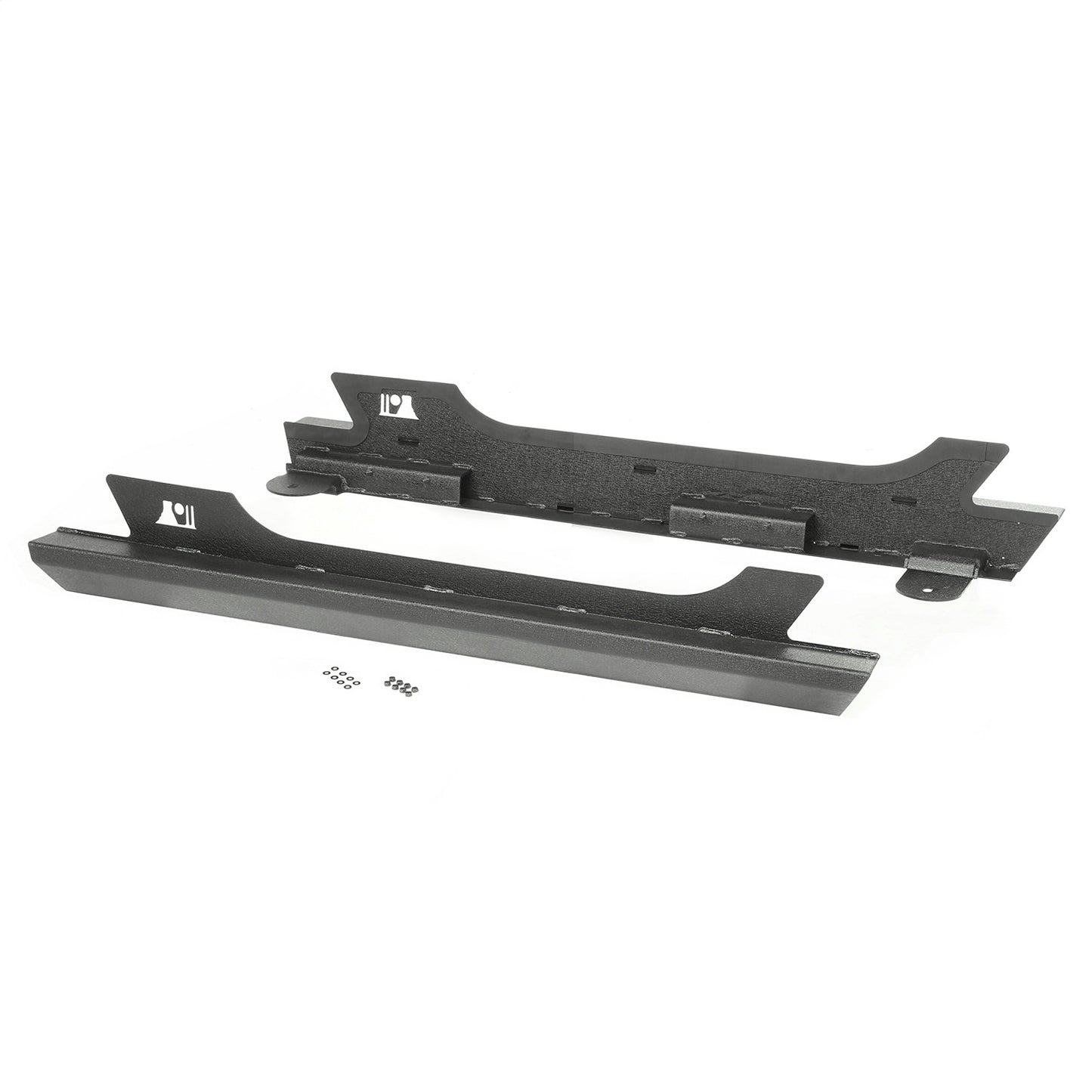 RUGGED RIDGE | 11504.17 | 07-16 Wrangler Xhd Rock Sliders, Steel Black